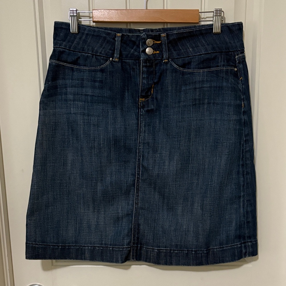 Banana Republic Blue Denim Skirt